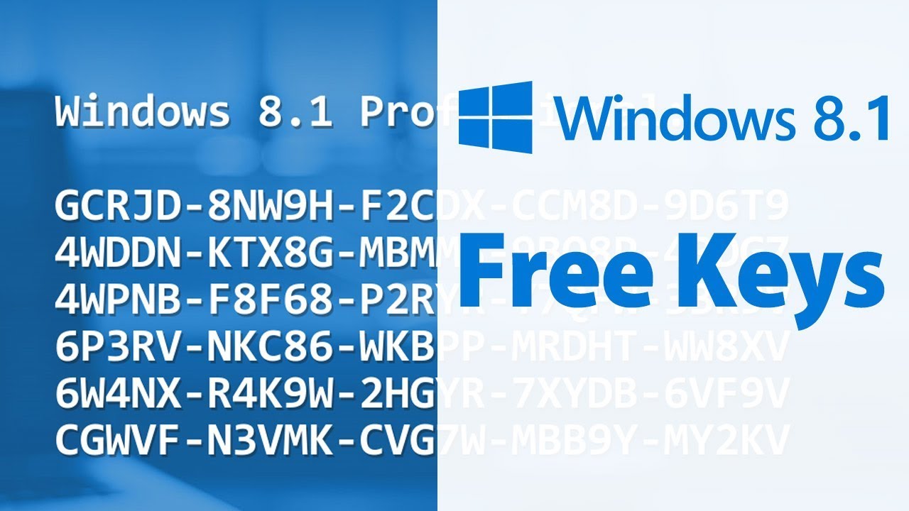 Windows 8.1 pro product key generator downloads